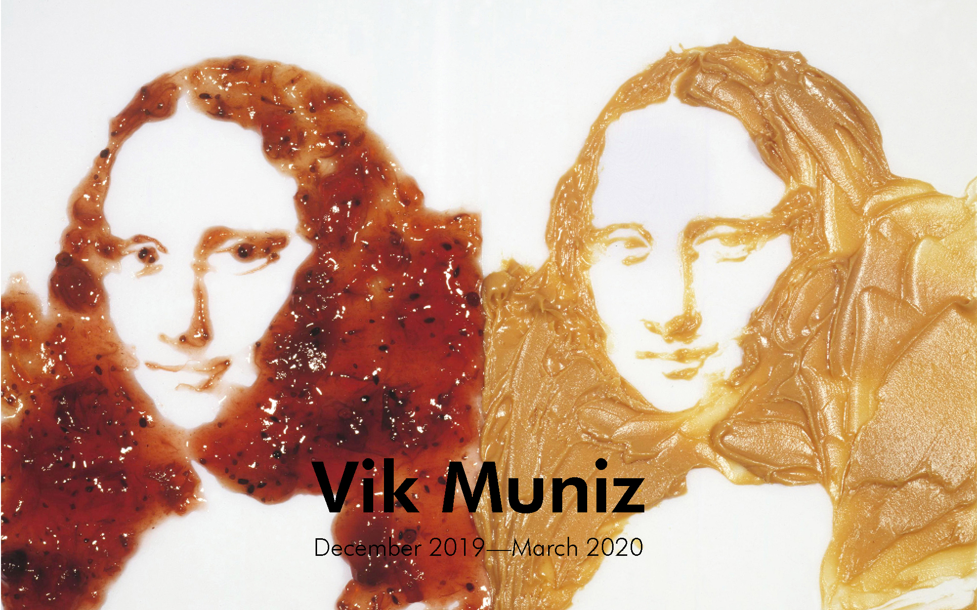 Vik Muniz, Double Mona Lisa (Peanut Butter and Jelly)(1999)