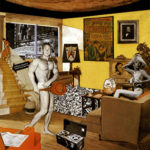 Richard Hamilton's Pop art piece "Just what was it that made yesterday’s homes so different, so appealing" from 1956