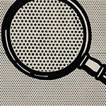 Roy Lichtenstein's Magnifying Glass (1963)