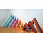 Judy Chicago, Rainbow Pickett, (1965, recreated 2004) and Trinity(1965)