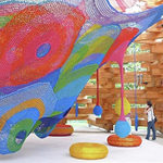 Toshiko Horiuchi MacAdam's Rainbow Net Playscape