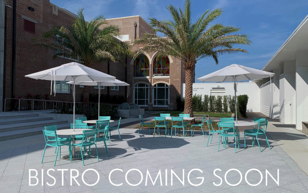 Bistro Coming Soon- Enjoy the Marcy & Michael Klein Plaza in the meantime