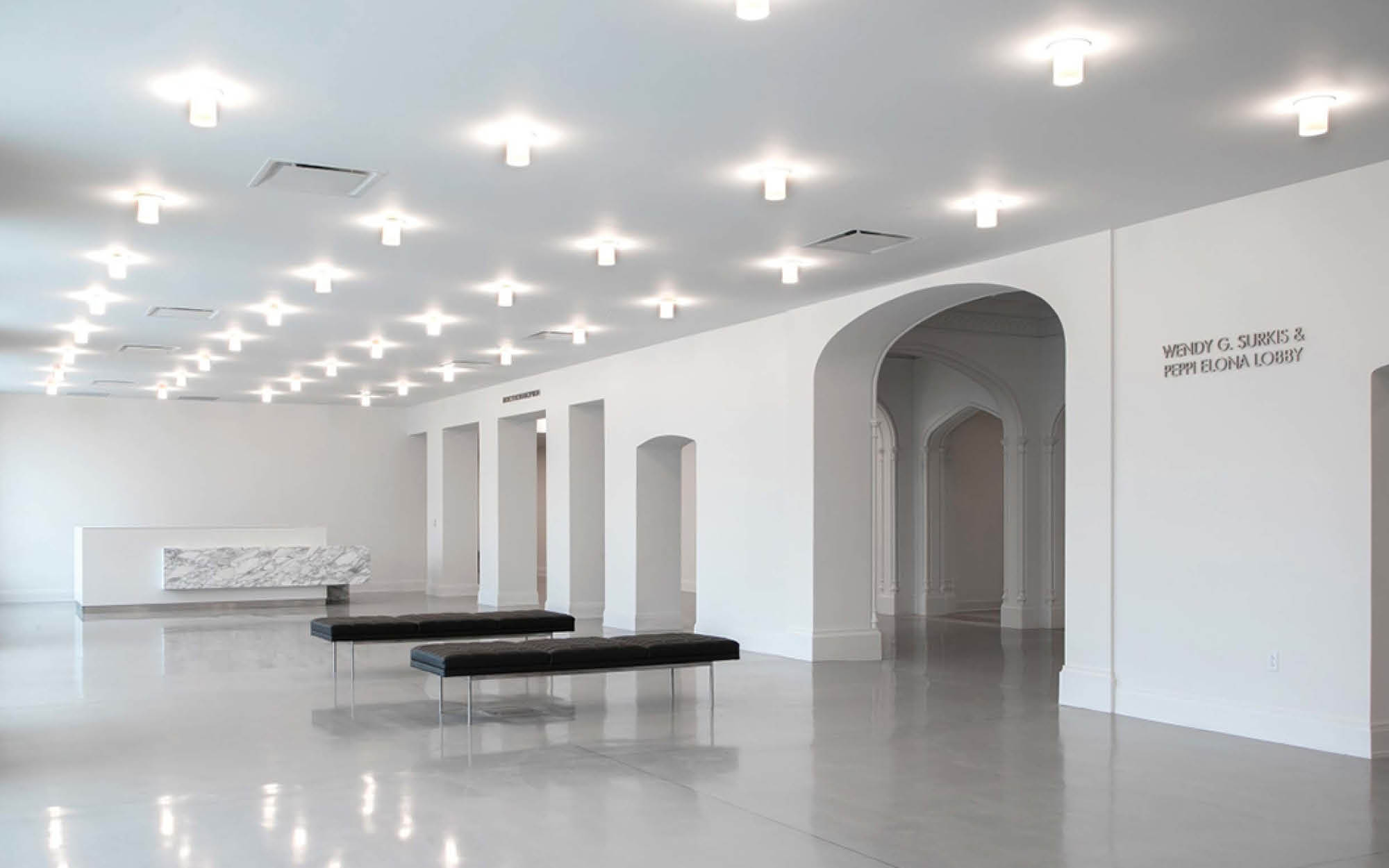 Wendy G. Surkis & Peppi Elona Lobby with Morganroth Reception