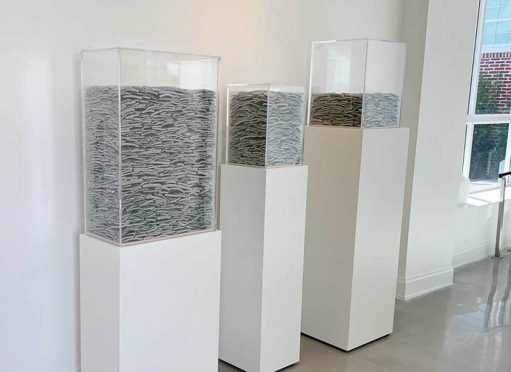 Jean Shin's Celadon Displays, (2015)