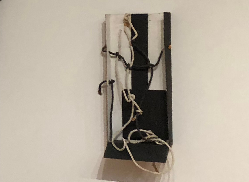 Robert Barber's Rope Abstract Relief (1980s)