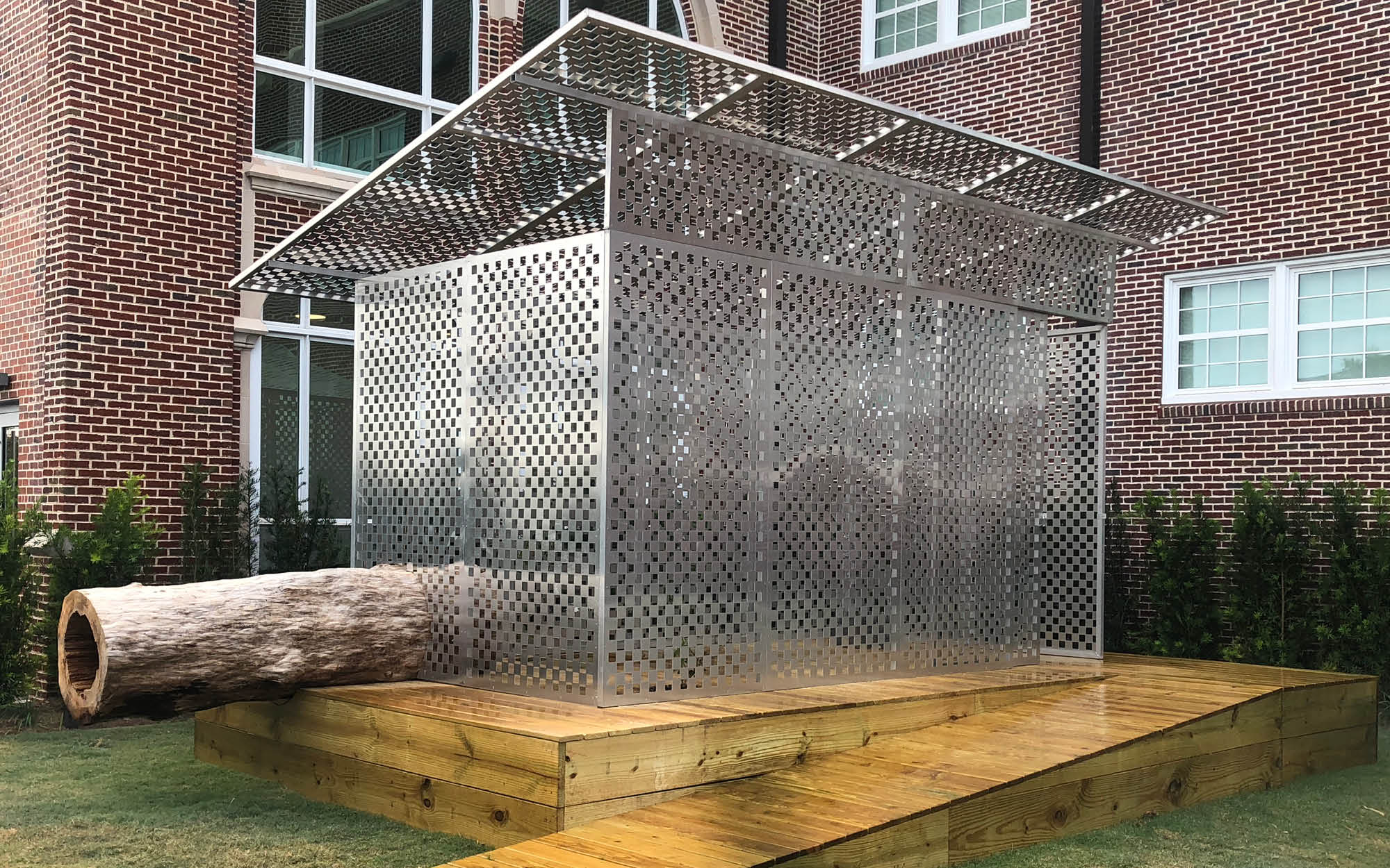 JPW3's Zen Jail is a site specific art installation at Sarasota Art Museum